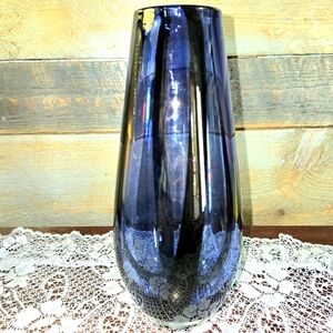 Blue Glass Vase